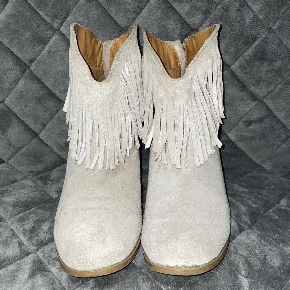 Suede Booties